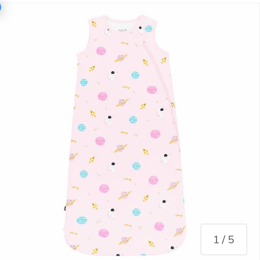Kyte BABY XL Sleep Sack in Soft Pink